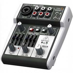 Behringer Xenyx 302 3 Input USB Mixer