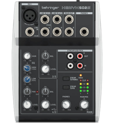 Behringer Xenyx 502S 5-Channel Mixer w/ USB