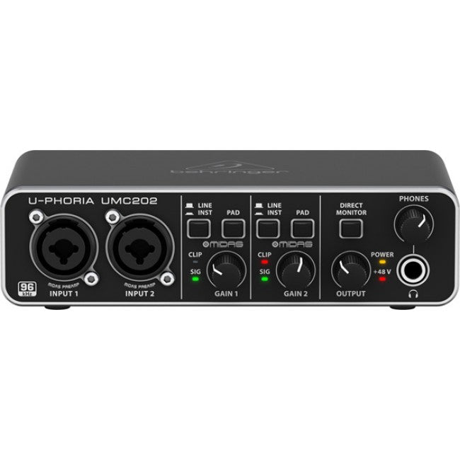 Behringer UMC202HD U Pphoria Audio Interface