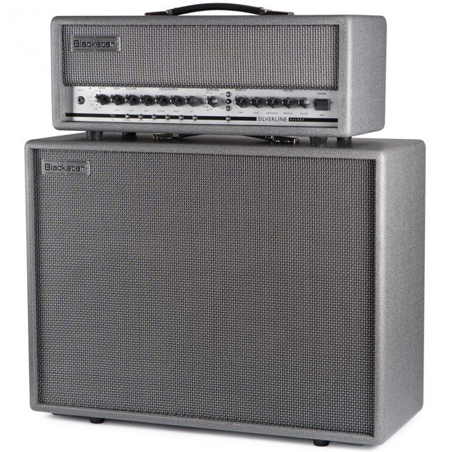Blackstar Silverline Deluxe Guitar Amplifier 100w Head & 2x12'' Cabinet Amp + Cab Angle