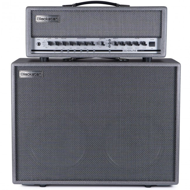 Blackstar Silverline Deluxe Guitar Amplifier 100w Head &amp; 2x12'' Cabinet Amp + Cab Front