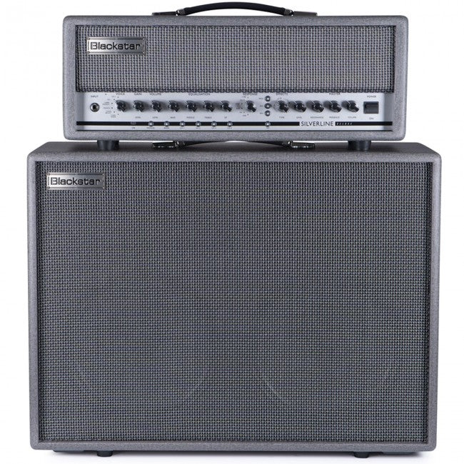 Blackstar Silverline Deluxe Guitar Amplifier 100w Head & 2x12'' Cabinet Amp + Cab Front