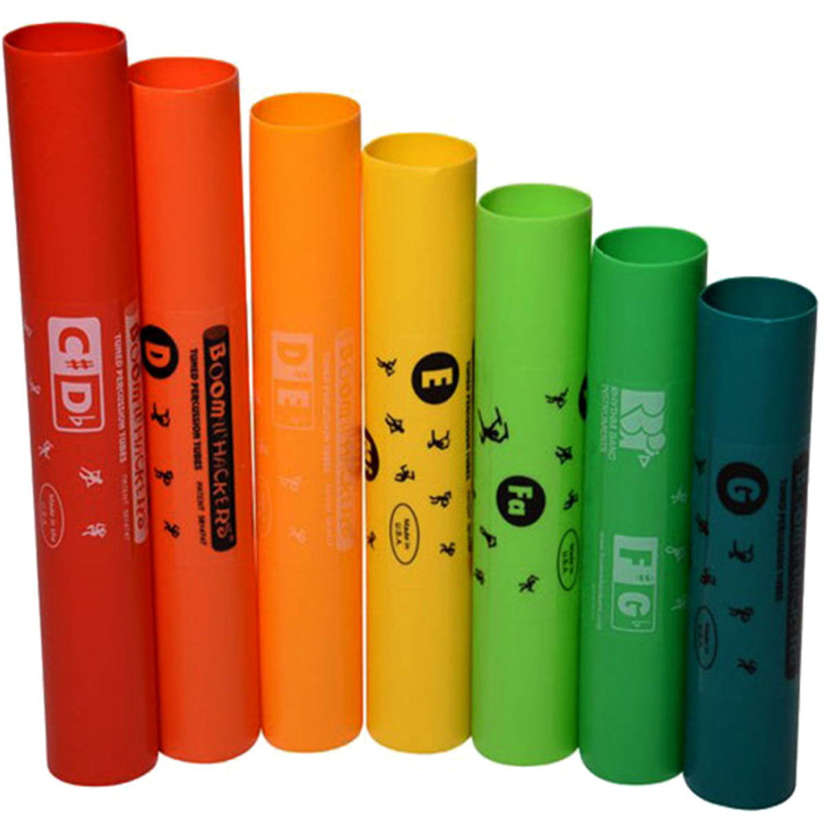 Boomwhackers 7-Note Treble Extension Set