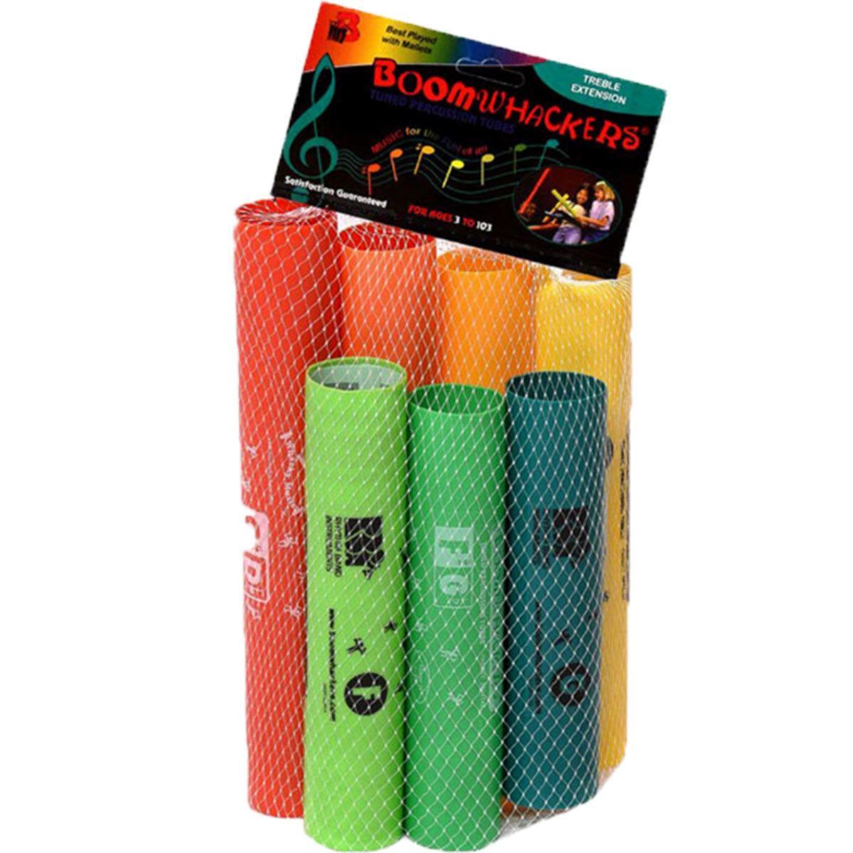 Boomwhackers 7-Note Treble Extension Set