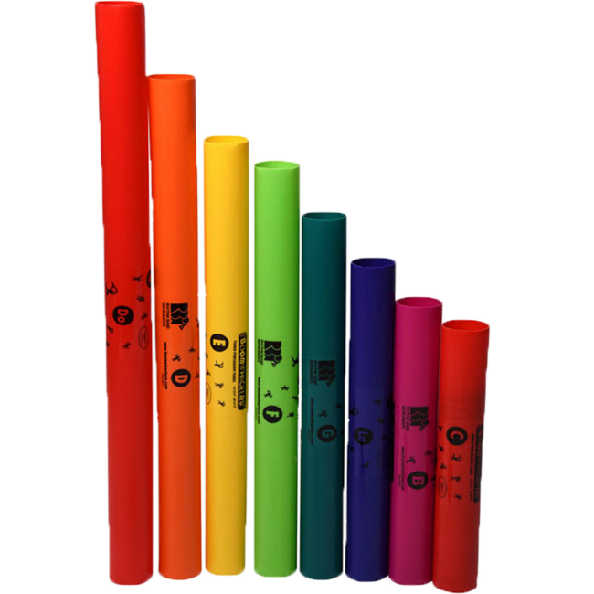 Boomwhackers 8-Note Diatonic C-Major Scale Set