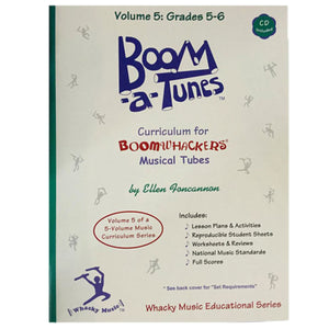 Boomwhackers Boom-A-Tunes Volume 5 Curriculum Book/CD