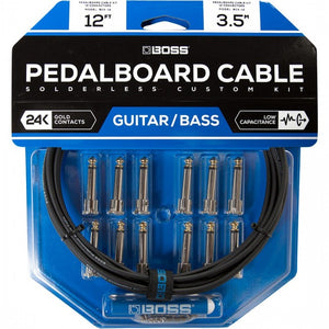 Boss BCK-12 Solderless Pedalboard Cable Kit