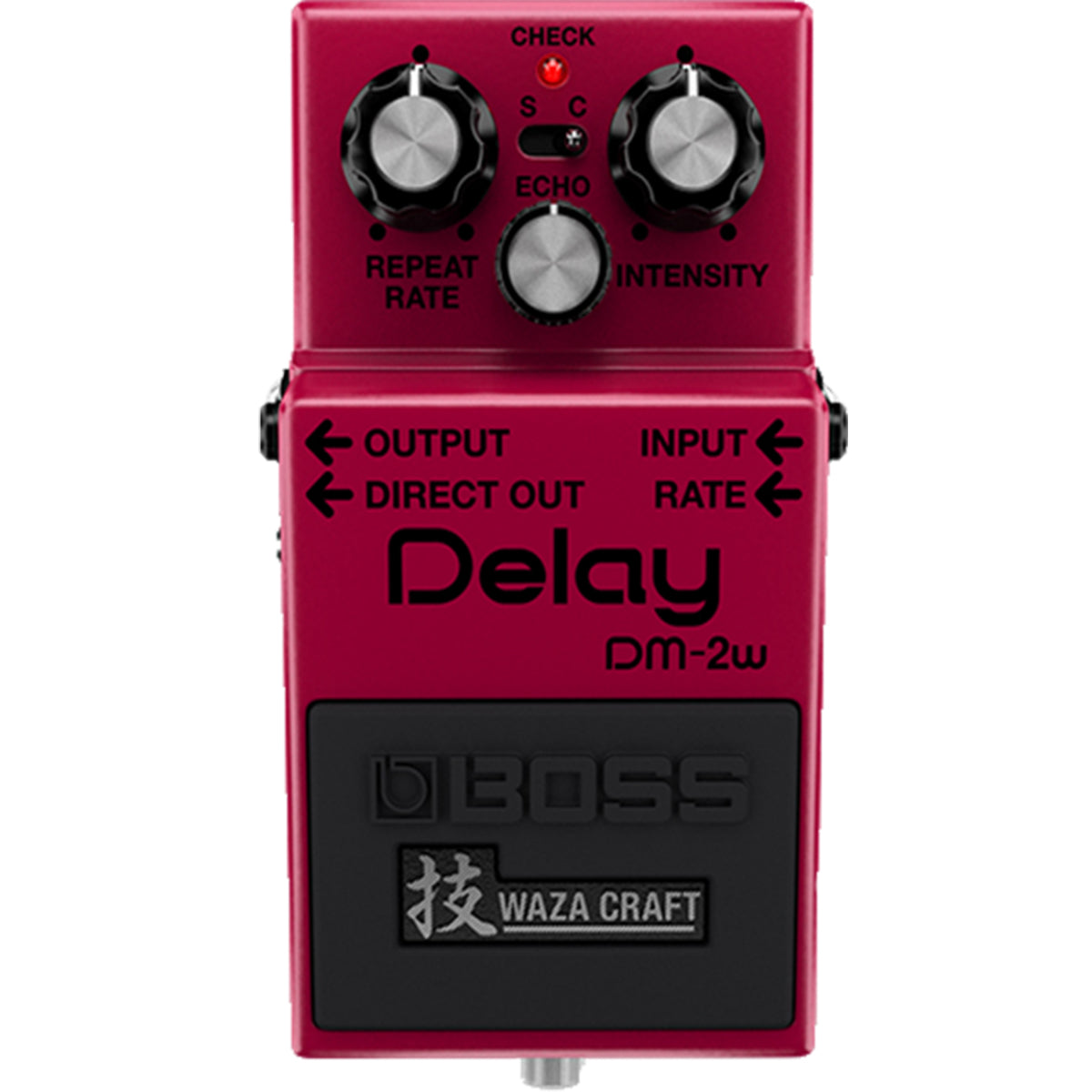 Boss DM-2W WAZA Craft Delay Effects Pedal DM2W
