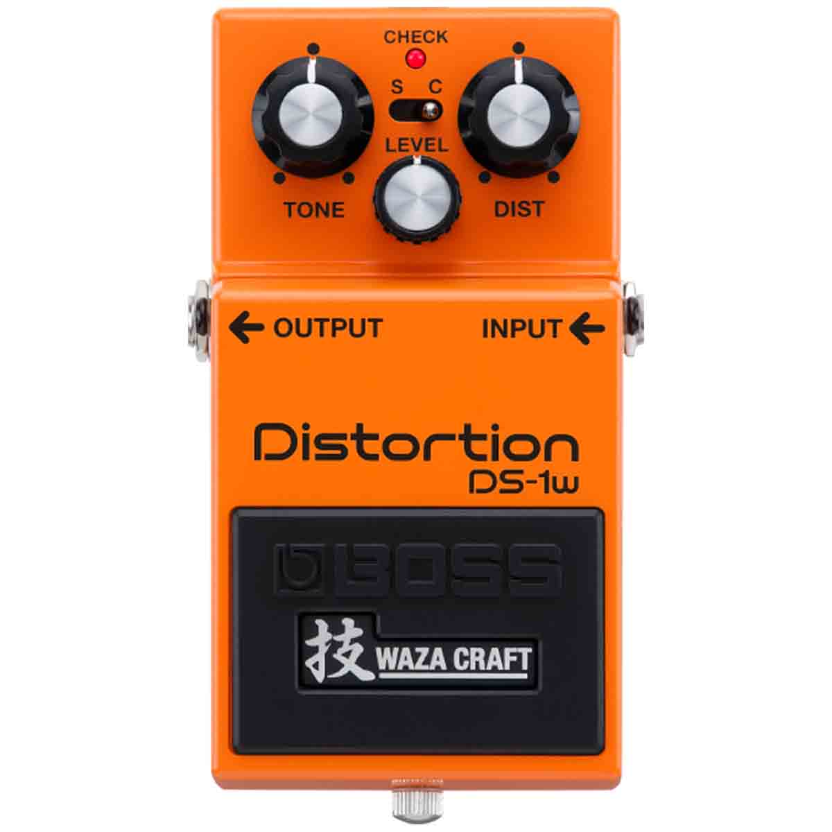 Boss DS-1W WAZA Craft Distortion Effects Pedal DS1W