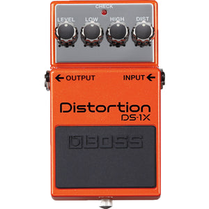 Boss DS-1X Distortion Effects Pedal DS1X