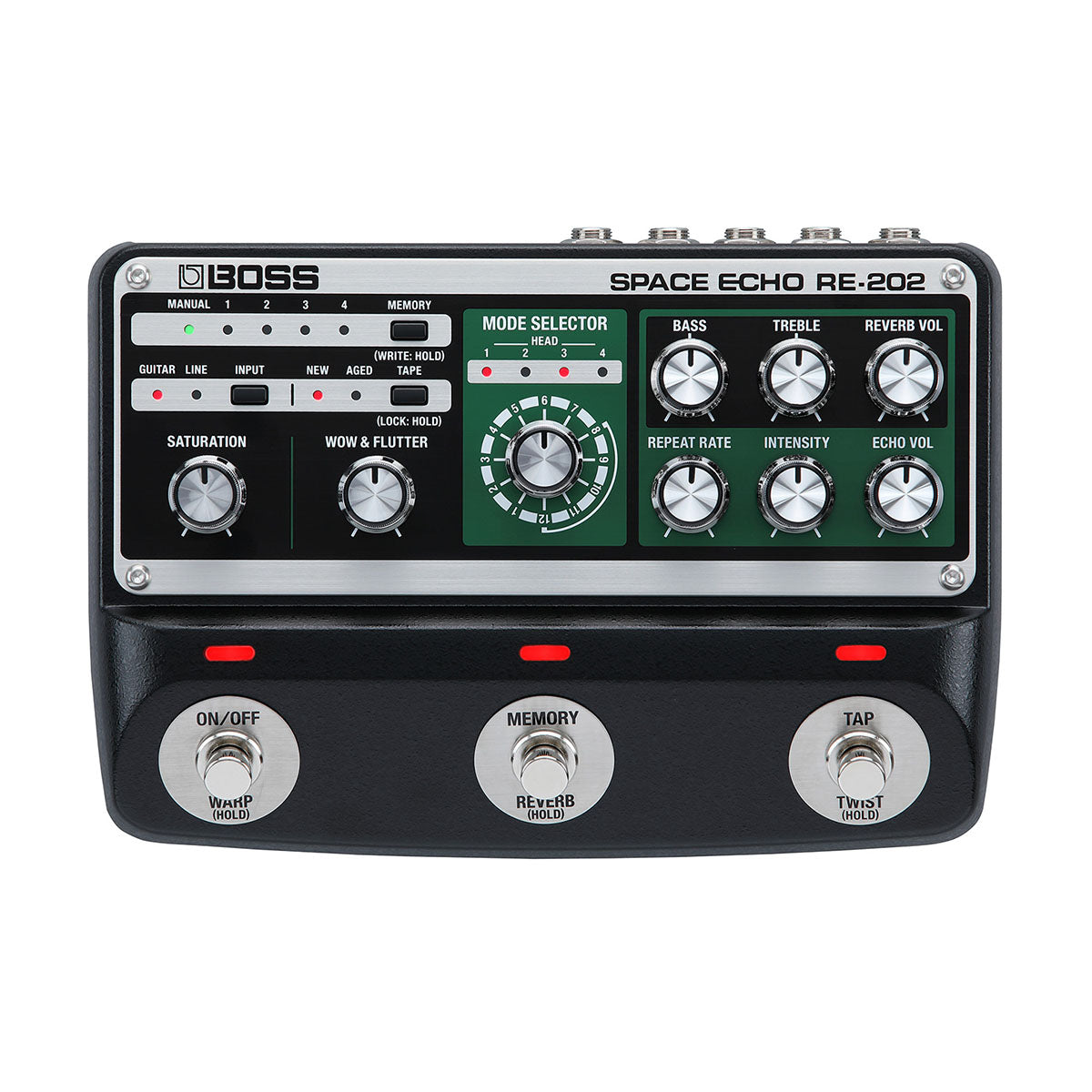 Boss RE-202 Space Echo Compact Effects Pedal RE202