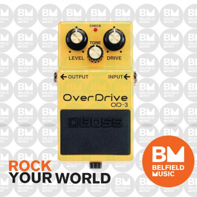 Boss OD3 Overdrive Effects Pedal OD3 Buy Online Belfield Music