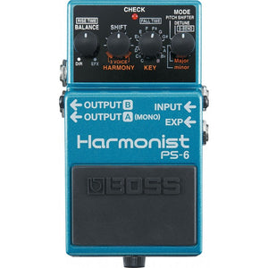 Boss PS-6 Harmonist Pitch Shifter Guitar Effects Pedal 