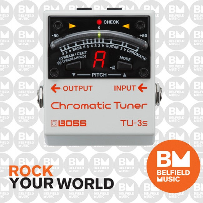 Boss TU3S Pedal Chromatic Tuner