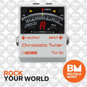 Boss TU3S Pedal Chromatic Tuner