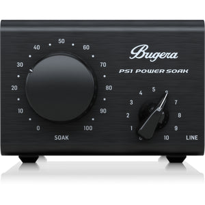 Bugera PS1 Power Soak Passive 100-Watt Power Attenuator for Guitar and Bass Amplifiers w/ Emulated Mic Output