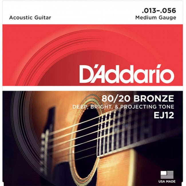 D'Addario EJ12 Acoustic Guitar Strings