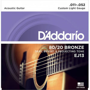 D'Addario EJ13 Acoustic Guitar Strings