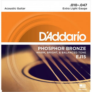 D'Addario EJ15 Acoustic Guitar Strings