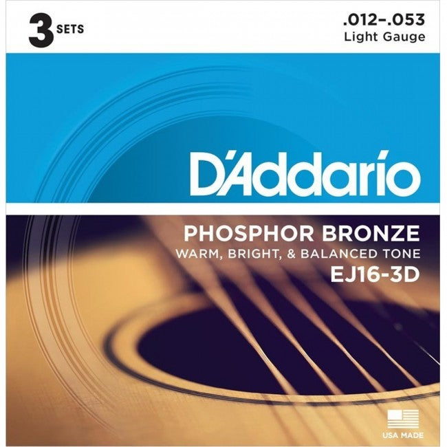 D'Addario EJ16 Acoustic Guitar Strings