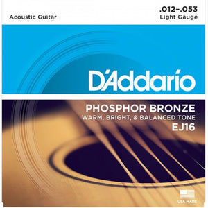 D'Addario EJ16 Acoustic Guitar Strings