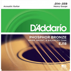 D'Addario EJ18 Acoustic Guitar Strings