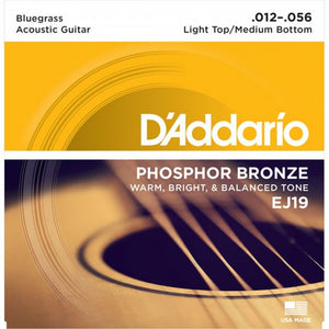 D'Addario EJ19 Acoustic Guitar Strings