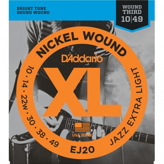 D'Addario EJ20 Electric Guitar Strings