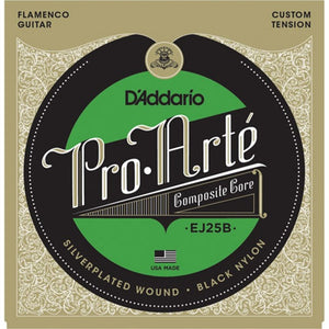 D'Addario EJ25B Pro-Arté Black Strings