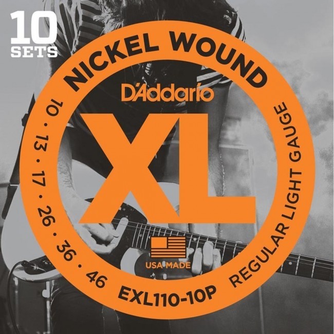 D'Addario EXL110-10P Electric Guitar Strings