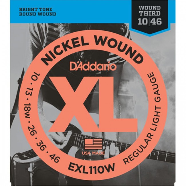 D'Addario EXL110W Electric Guitar Strings