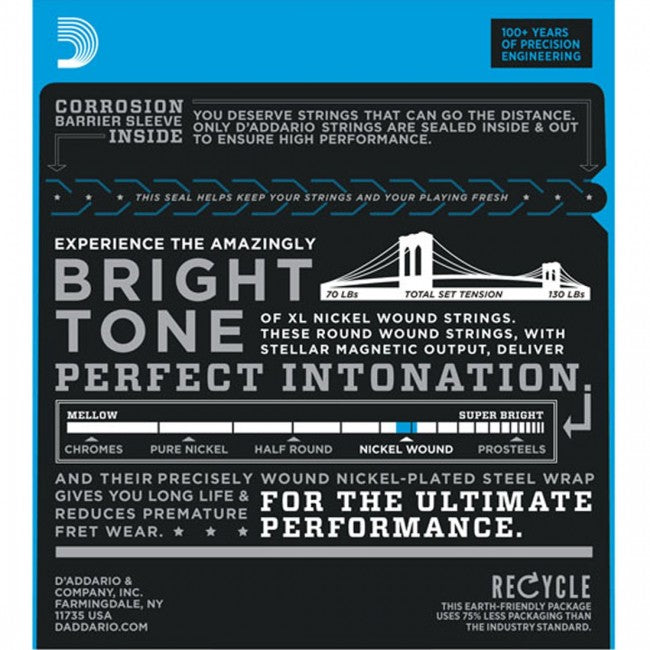 D'Addario EXL120-7 Guitar Strings