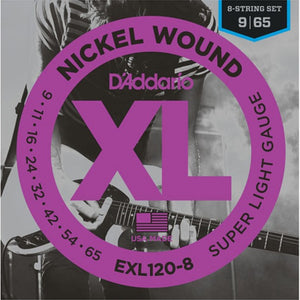 D'Addario EXL120-8 Electric Guitar Strings