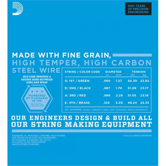 D'Addario EXL160BT Bass Strings