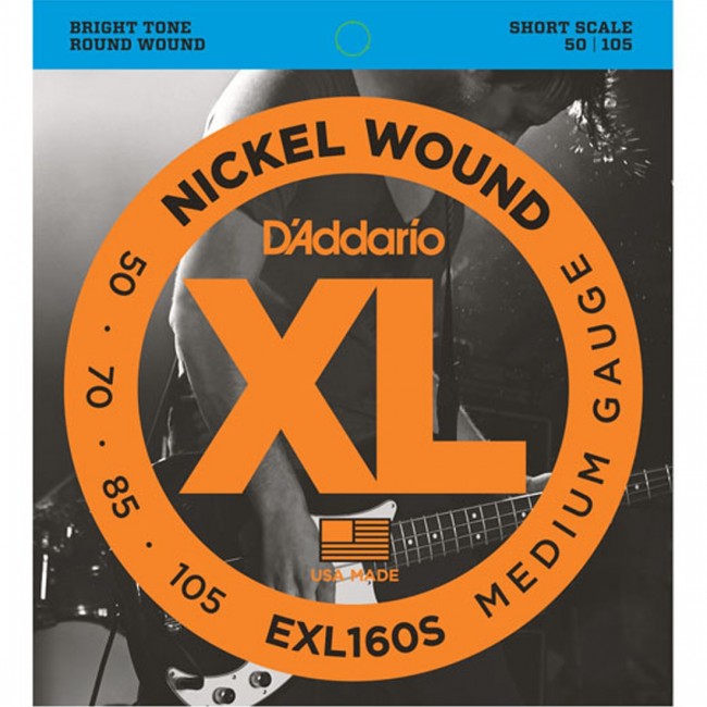 D&#39;Addario EXL160S Bass Guitar Strings