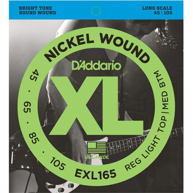D&#39;Addario EXL165 Bass Guitar Strings