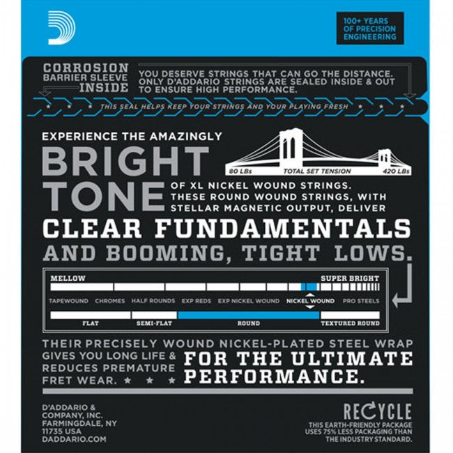 D'Addario EXL165SL Bass Strings