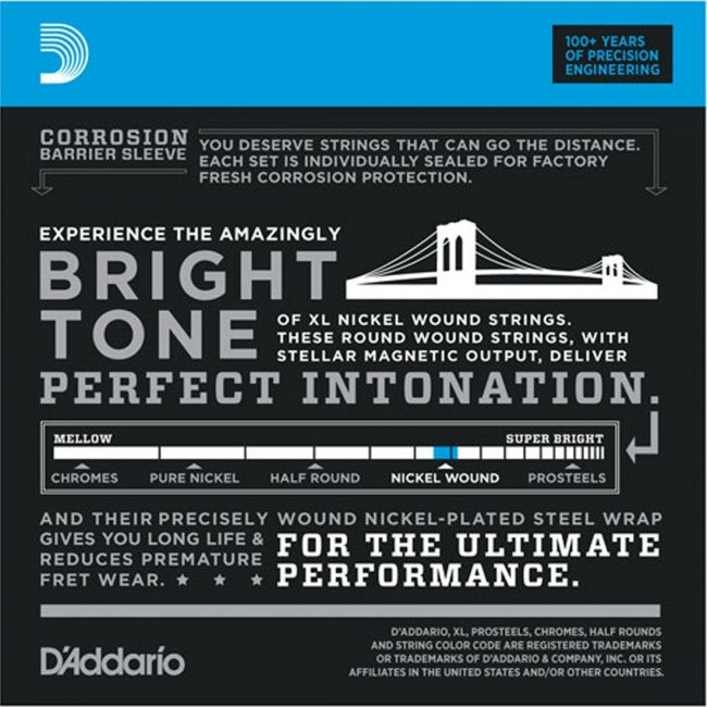 D'Addario EXL170-12 Bass  Strings