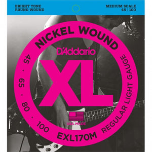 D'Addario EXL170M Bass Guitar Strings