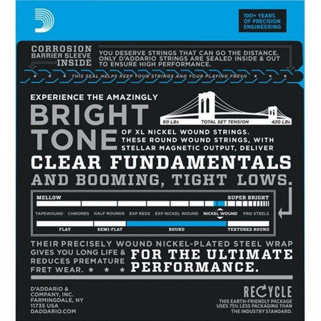 D'Addario EXL170SL Bass Strings