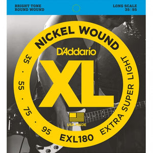 D'Addario EXL180 Bass Guitar Strings