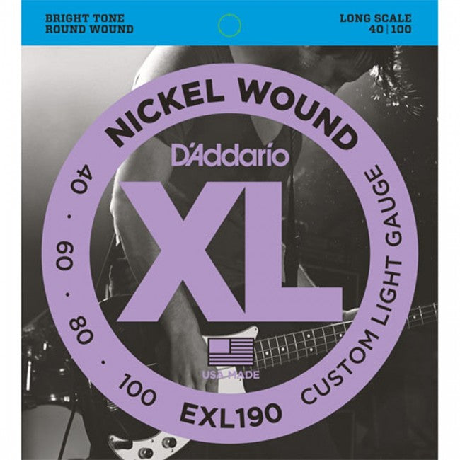 D&#39;Addario EXL190 Bass Guitar Strings