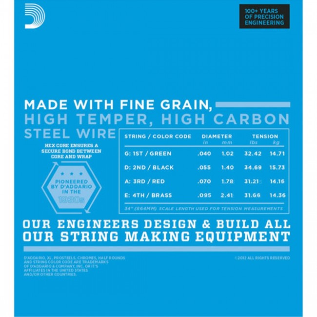 D'Addario EXL220BT Guitar Strings