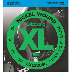 D'Addario EXL220SL Bass Guitar Strings