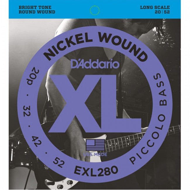 D'Addario EXL280 Piccolo Bass Guitar Strings