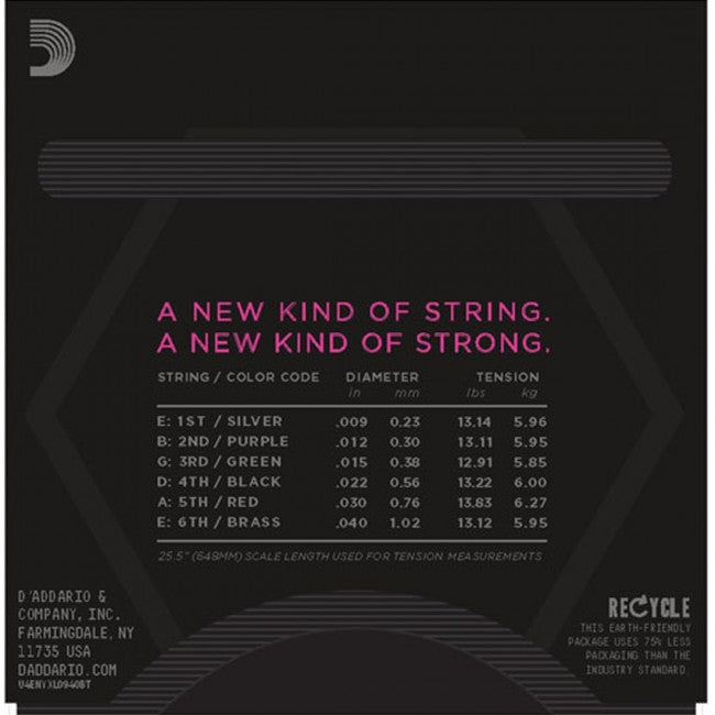 D'Addario NYXL0940BT Guitar Strings