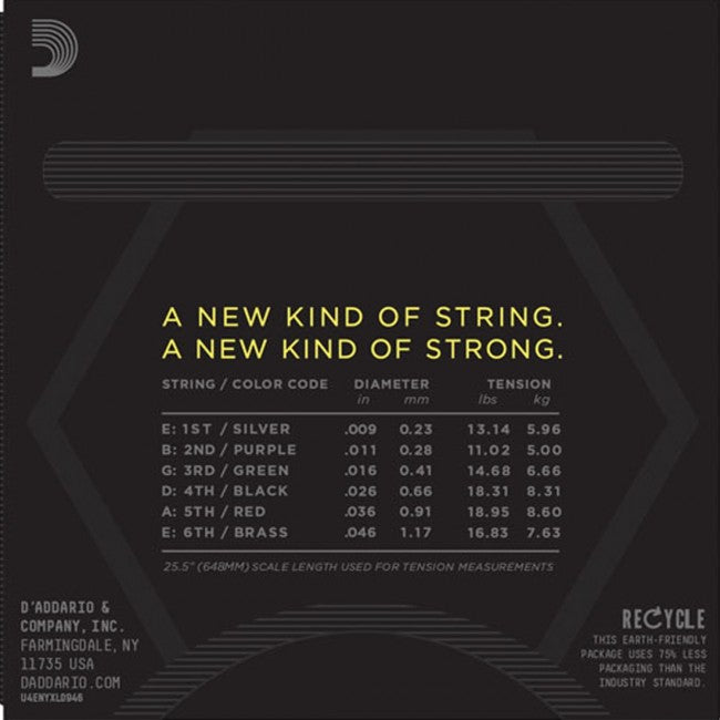 D'Addario NYXL0946 Electric Guitar Strings