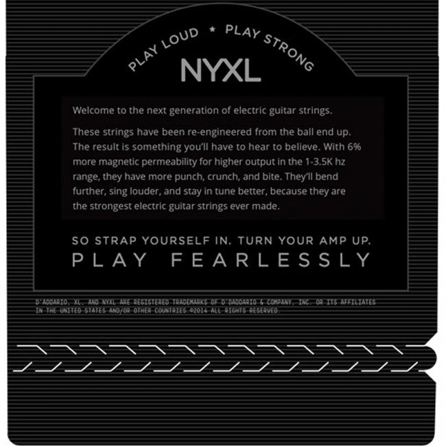 D'Addario NYXL1052-3P Electric Guitar String