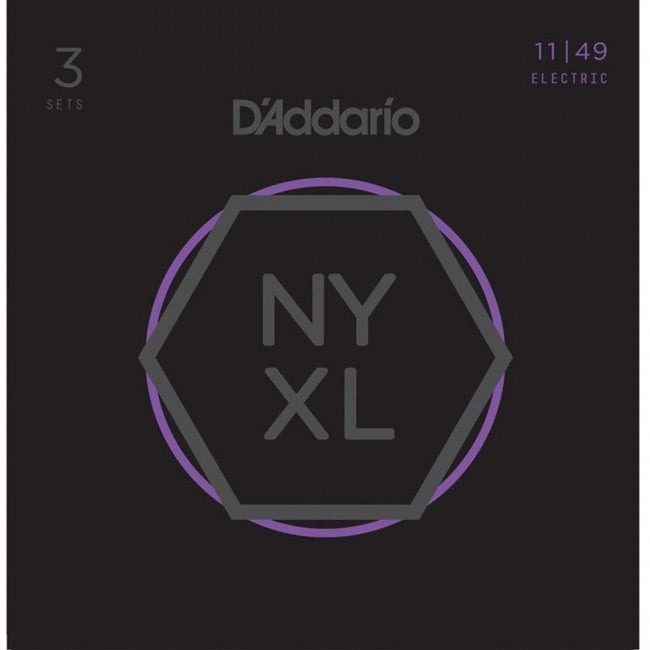D'Addario NYXL1149-3P Electric Guitar Strings