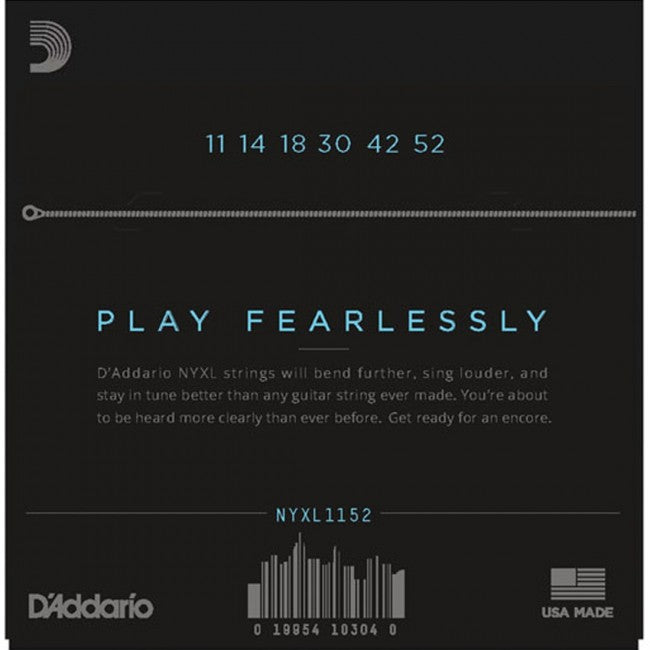 D'Addario NYXL1152 Electric Strings
